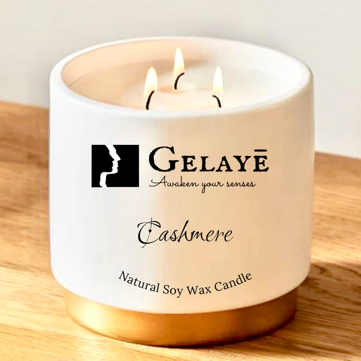 Cashmere Natural Soy Wax Candle