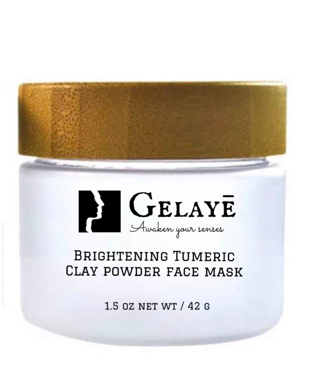 Brightening Face Mask Tumeric Clay Powder